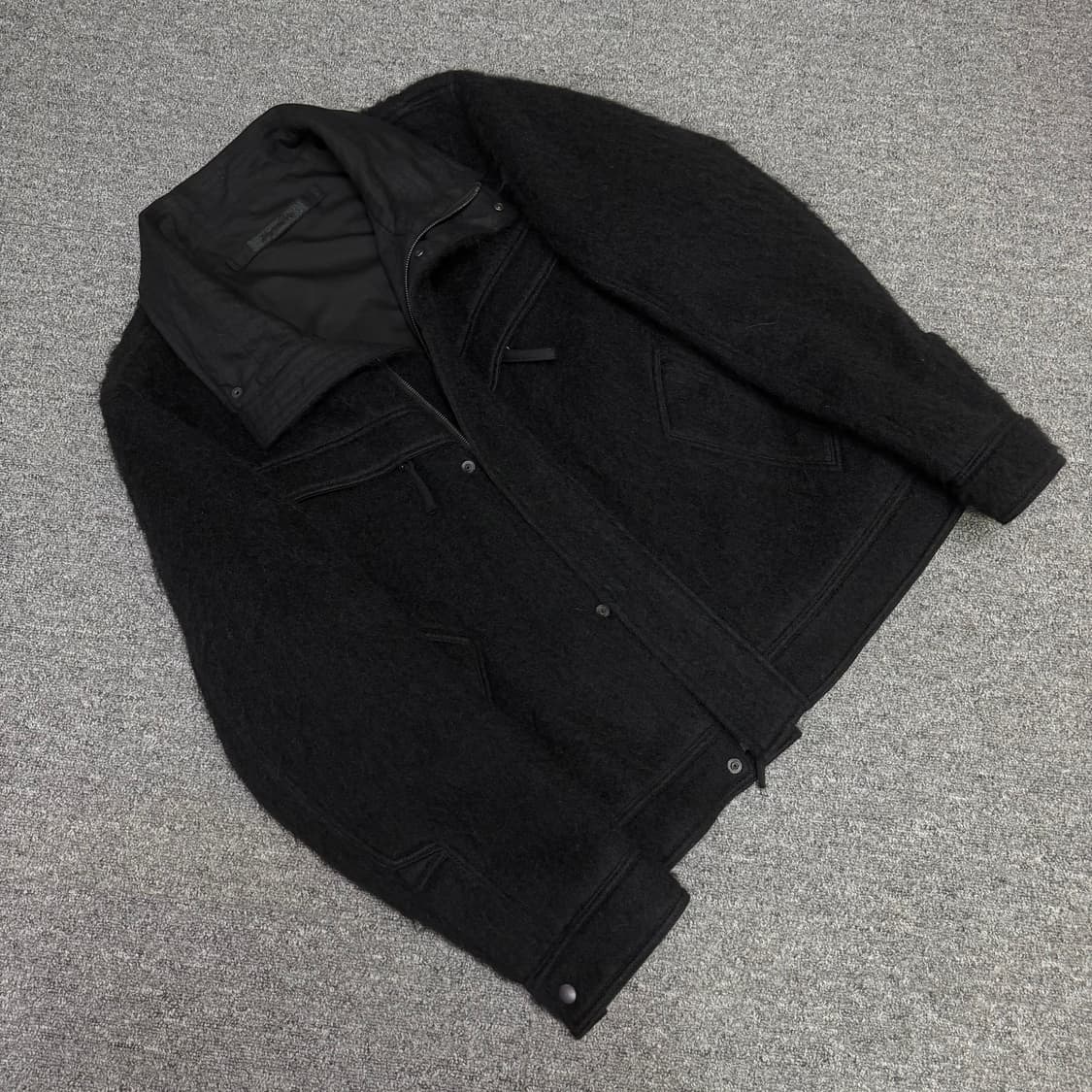 Black merle 모헤어자켓 상품이미지3