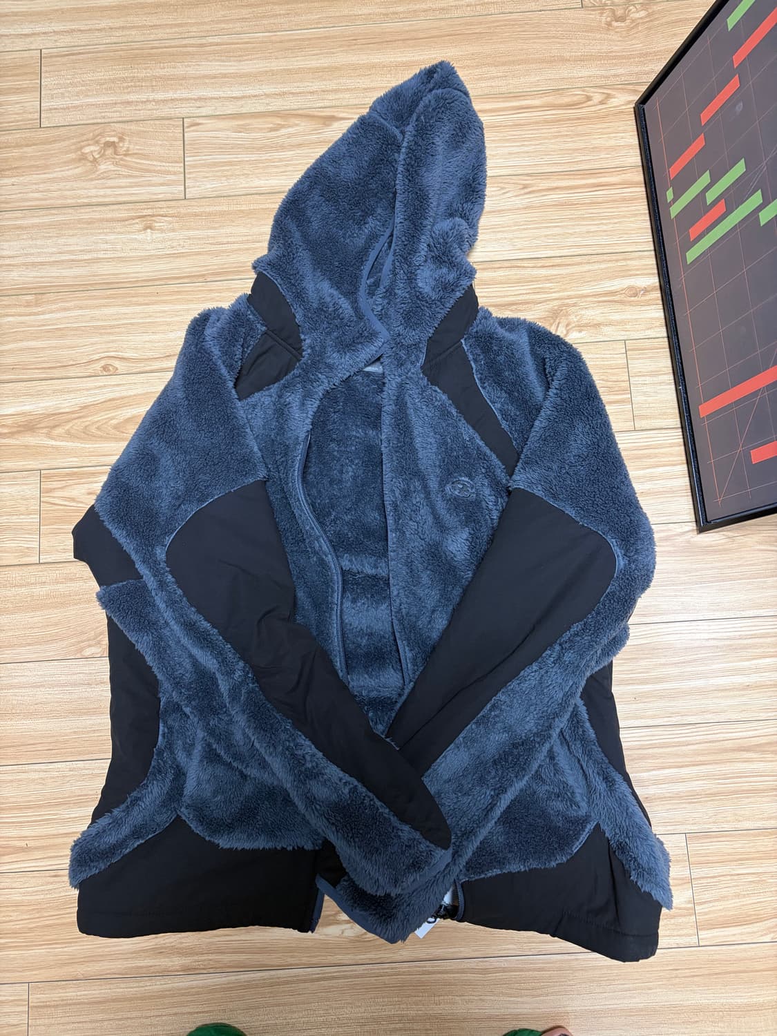 산산기어 23fw 후리스 후드 자켓 상품이미지1