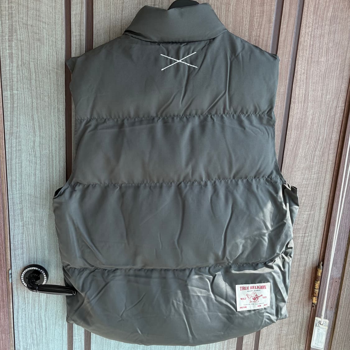 새상품(XL)트루릴리젼 밀 아머 베스트 패딩조끼 카키 상품이미지3