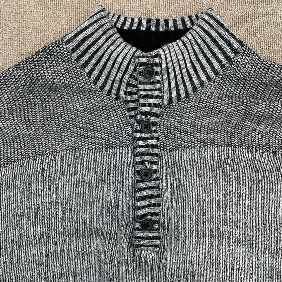 abx japan 헨리넥 니트 XL 상품이미지2