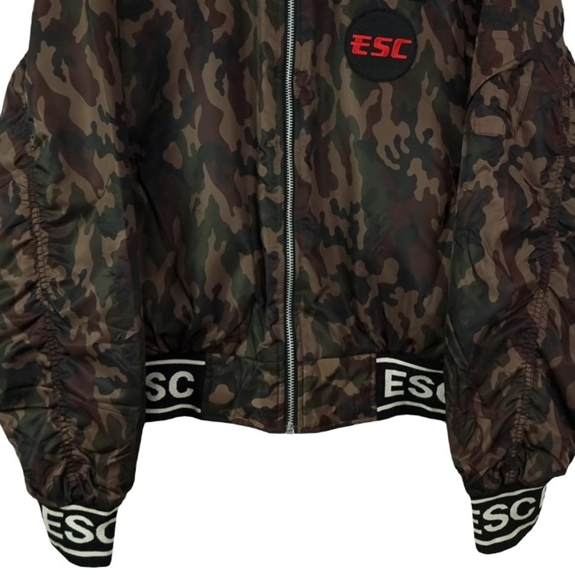 [ESC 스튜디오] 카모 패턴 집업 봄버 자켓 M19249 상품이미지5