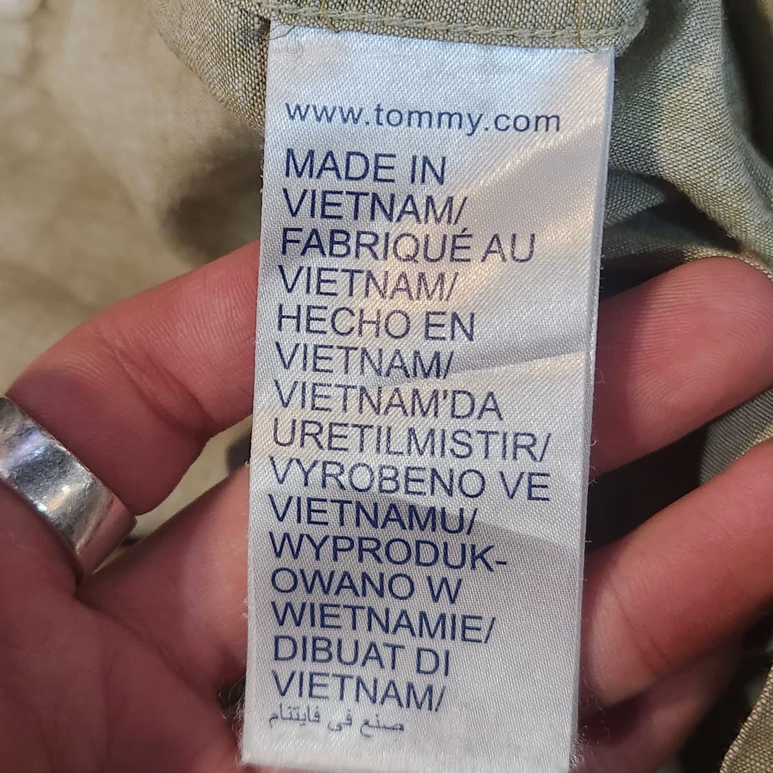 타미힐피거 린넨 셔츠 (L) 상품이미지3