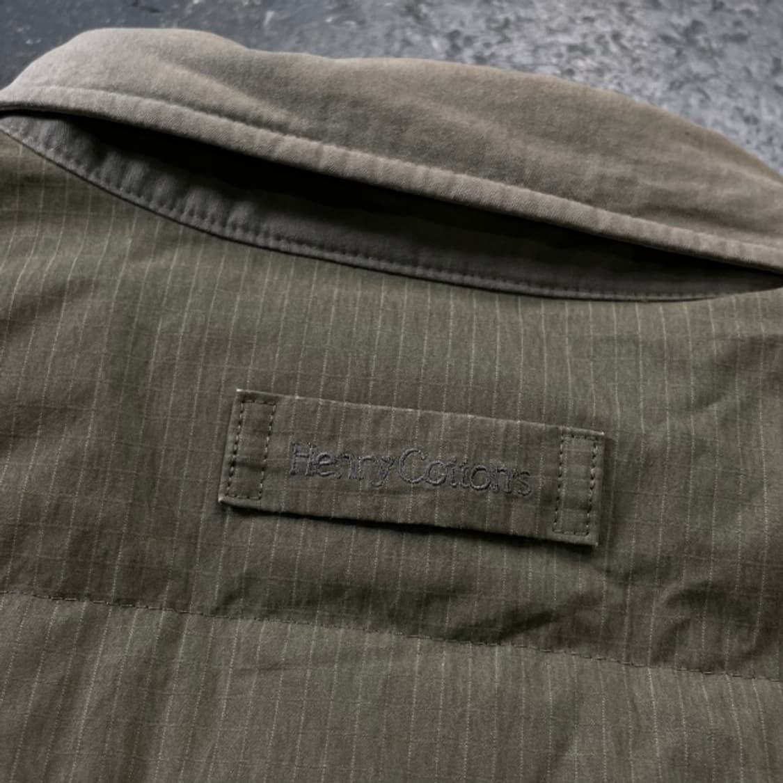 105 헨리코튼 24FW 피그먼트 다운 셔츠  상품이미지6