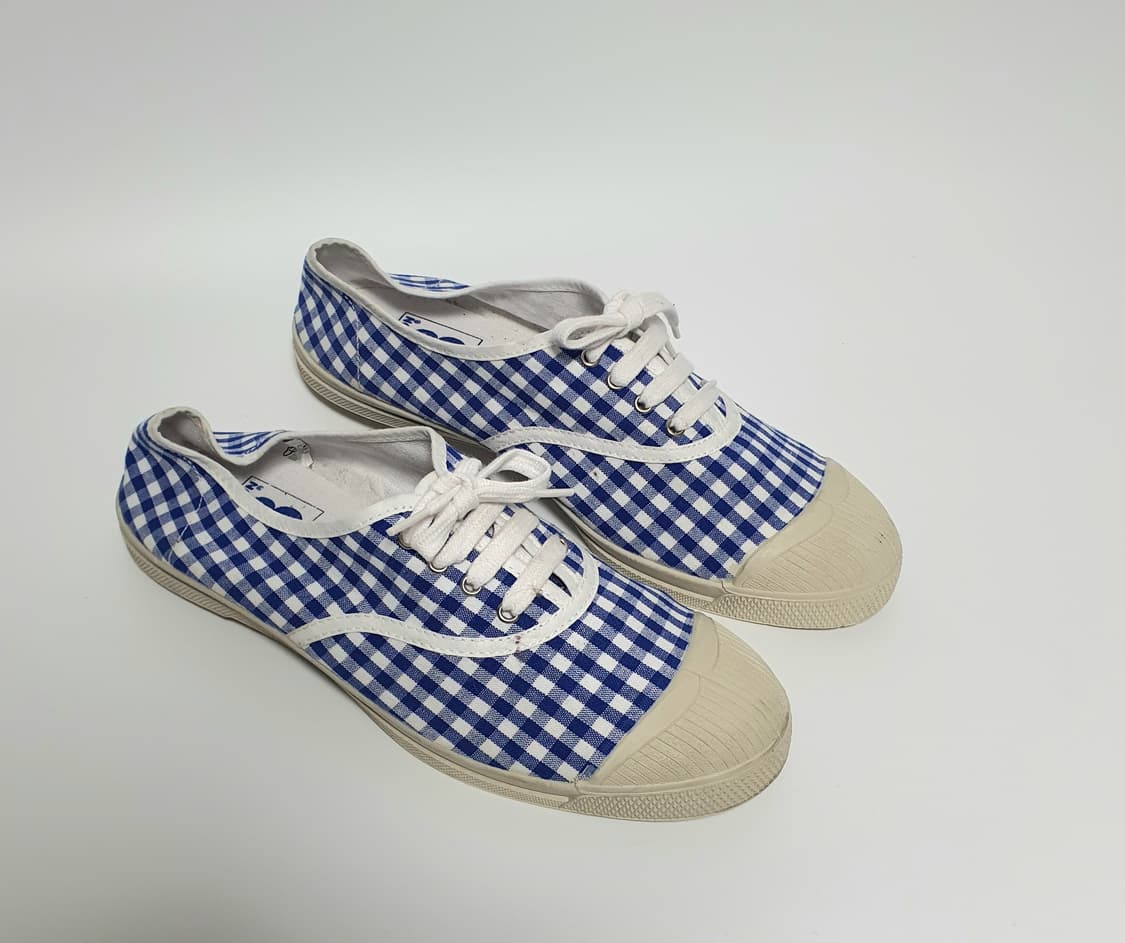 벤시몽 리미티드 체크 레이스업 스니커즈 240~245 상품이미지2