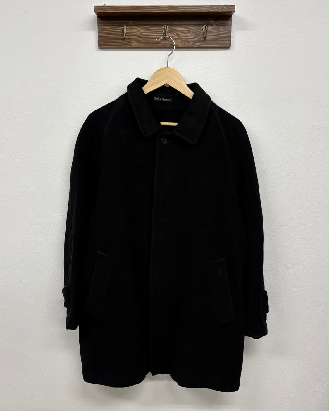 입생로랑 YSL 심볼 옴므 울 싱글 코트 상품이미지1