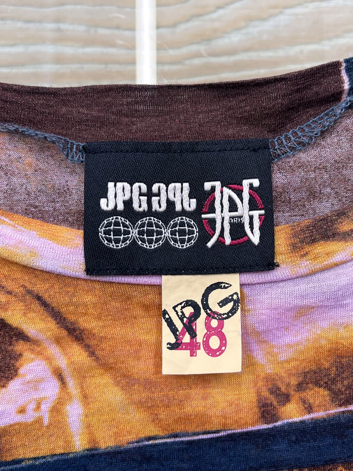 장 폴 고티에 파리 파이어워크 스트라이프 티셔츠 상품이미지4