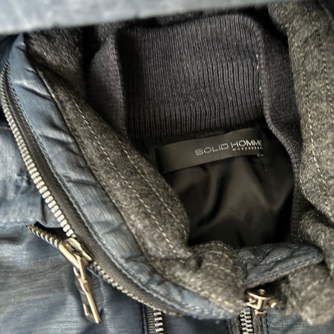 솔리드옴므 우영미 11FW 해체주의 나일론 점퍼 상품이미지8