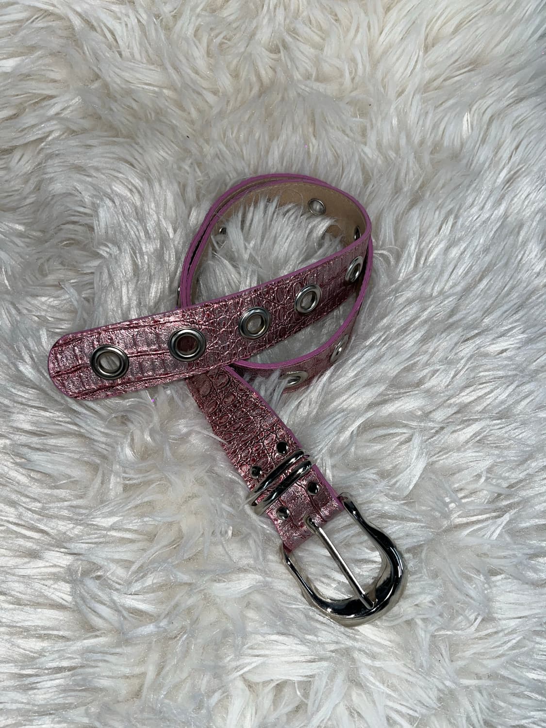 Japan Vintage Pink Belt 상품이미지2