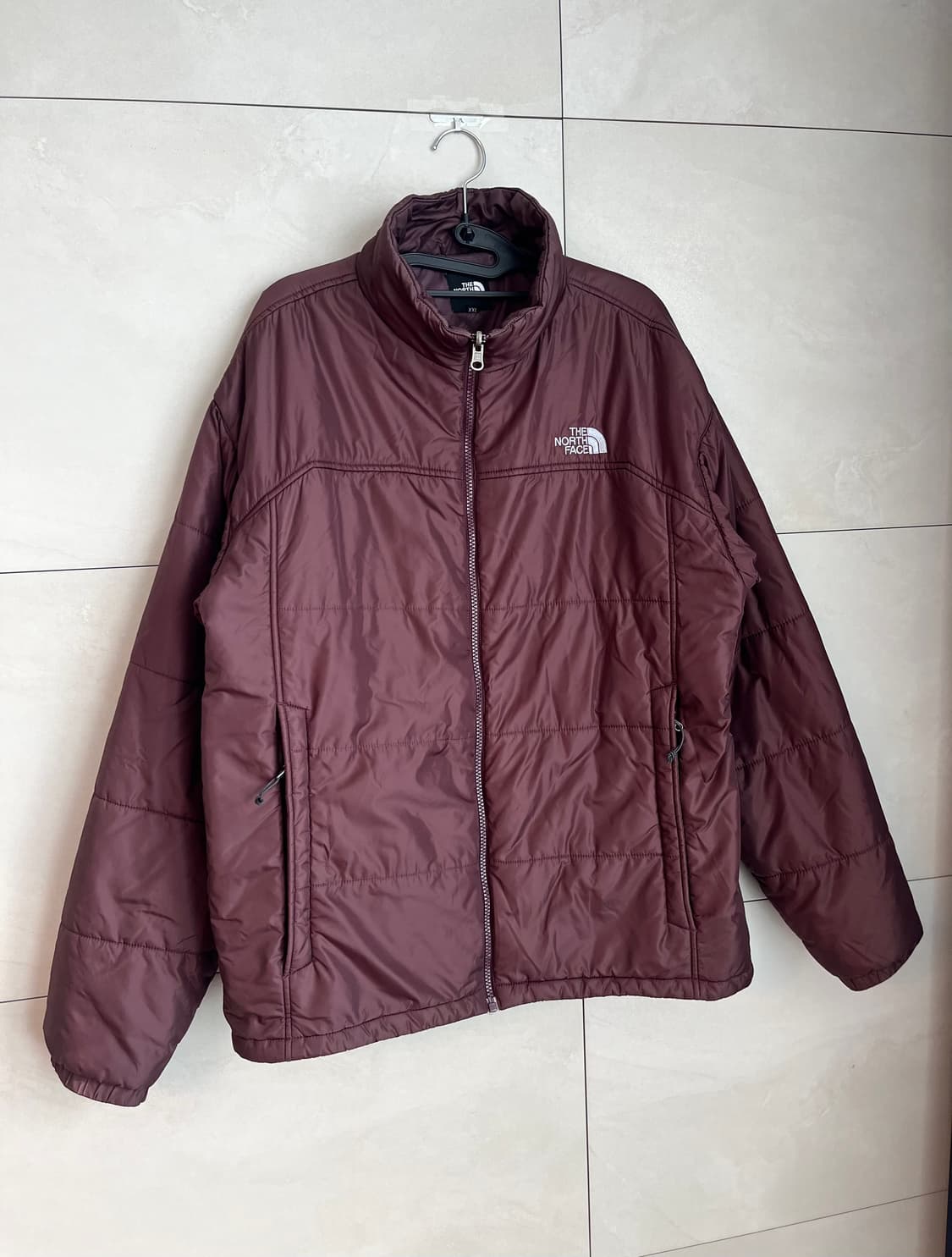 [2XL] 노스페이스 패딩 자켓 버건디.와인 상품이미지2