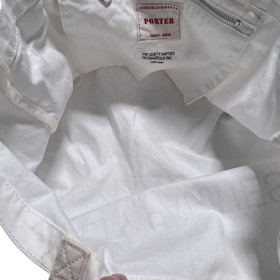 요시다 포터 x 와코마리아 캔버스 토트백 상품이미지8