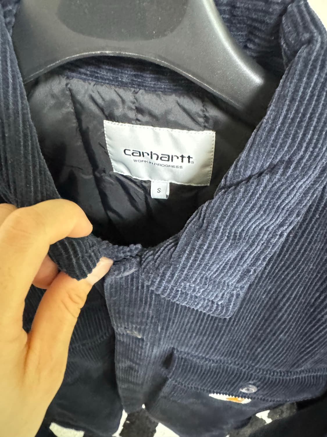 칼하트 코듀로이 셔츠 자켓(패딩소재) 상품이미지3