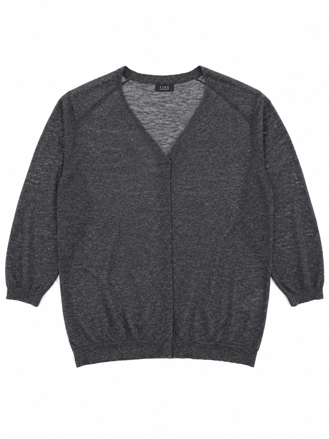 타임 포스트모던 그레이 가디건 F 상품이미지1