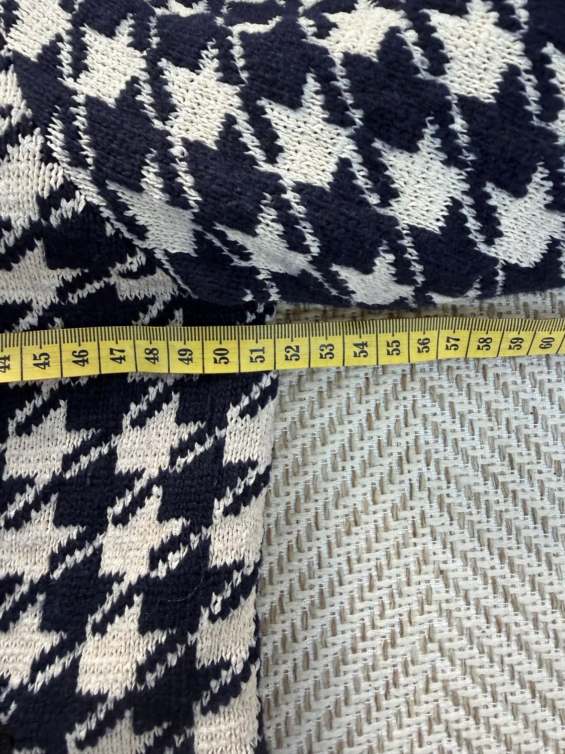 정품) 럭키슈에뜨 21ss 하운드체크 가디건 F 상품이미지9