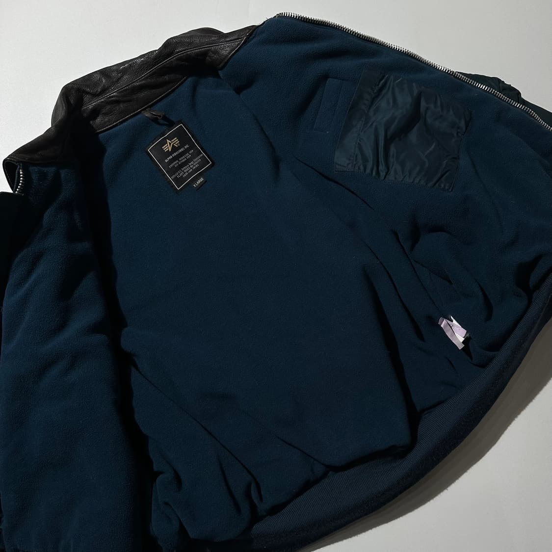 알파인더스트리 CWU-45/P 플라이트 항공점퍼 봄버 자켓 상품이미지8