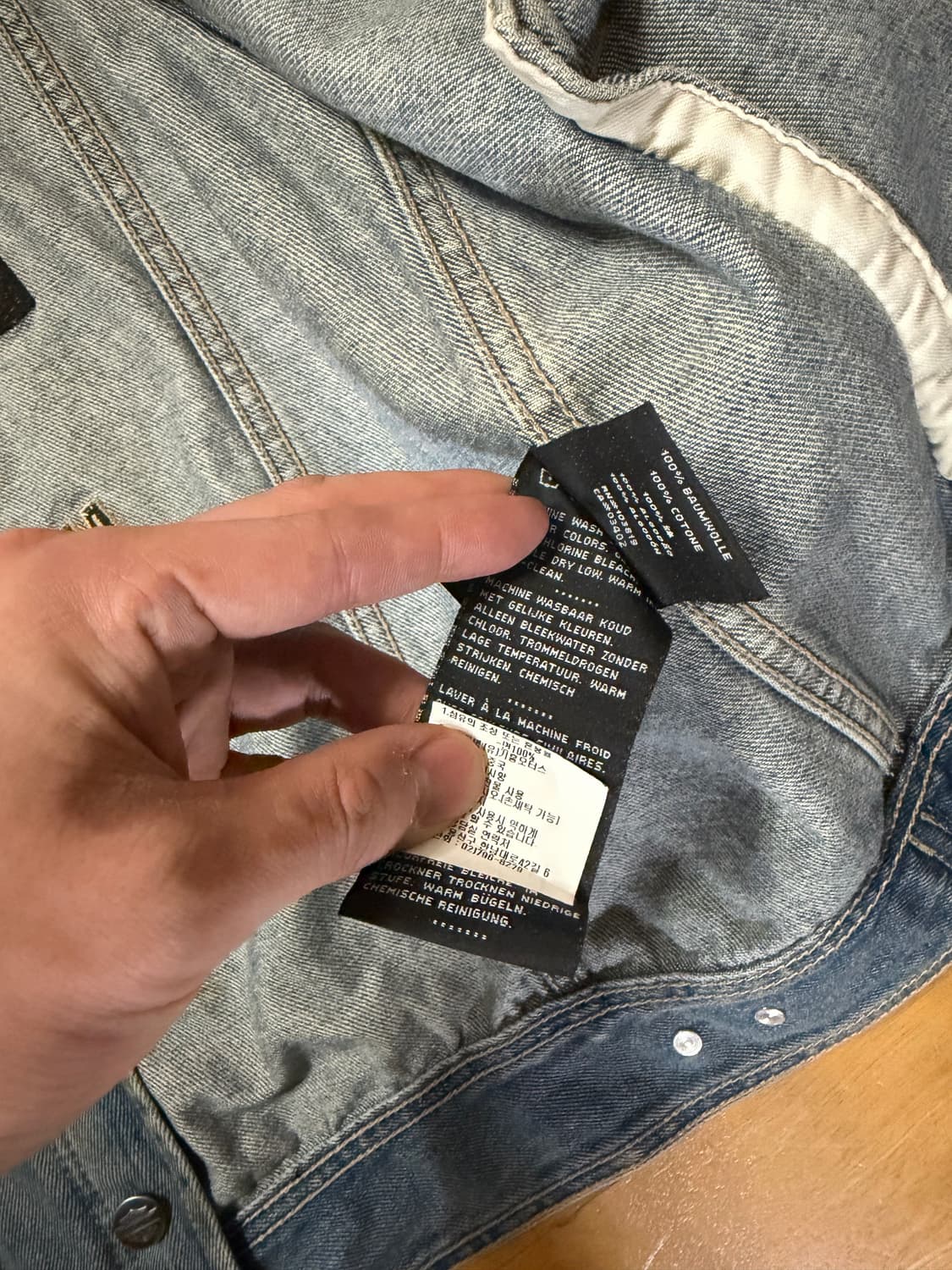 할리데이비슨 청베스트 정품 상품이미지3