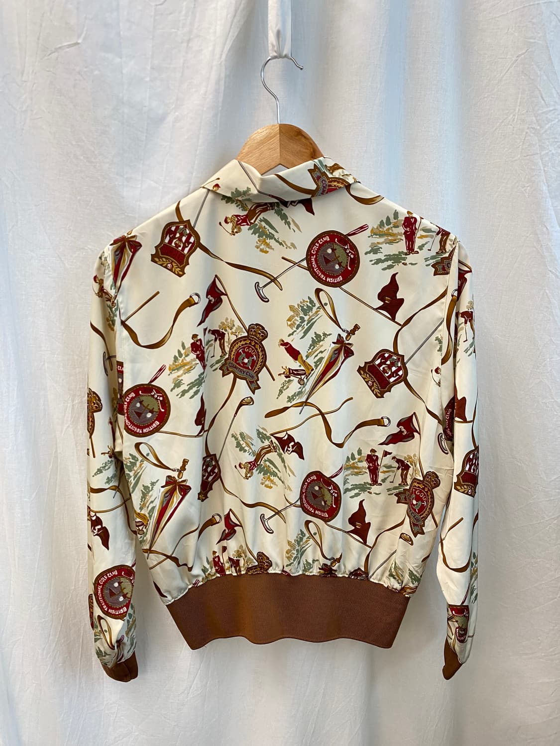 빈티지 패턴 블라우스(M) 상품이미지6