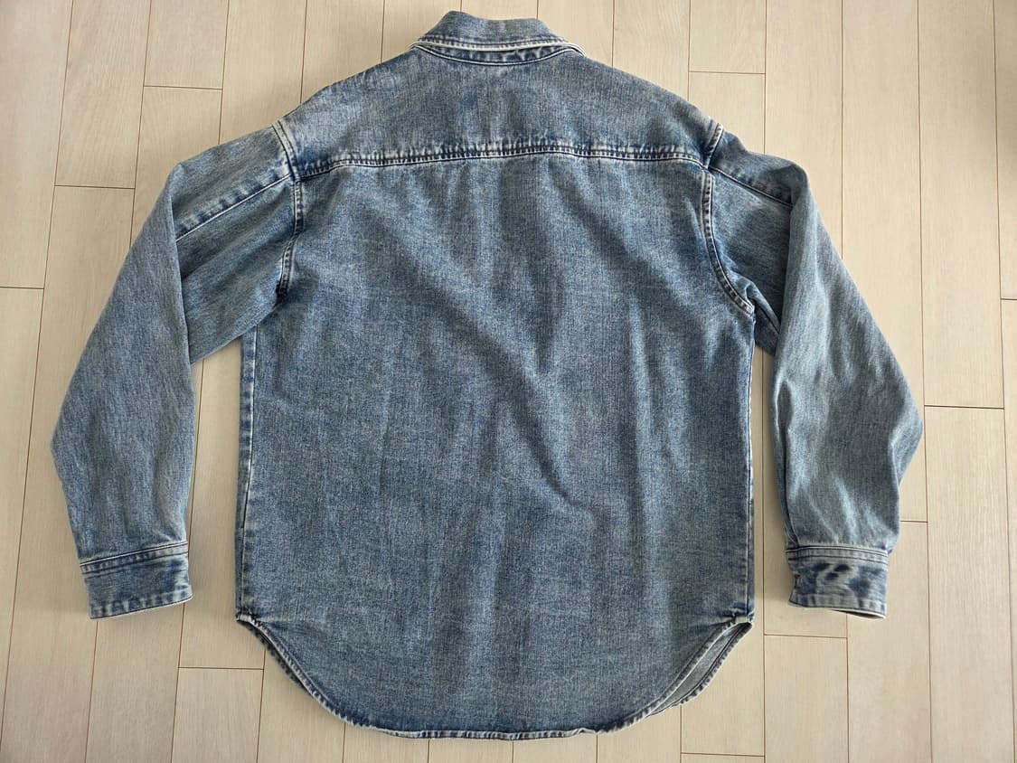 던스트 오버핏 데님셔츠 m 상품이미지2