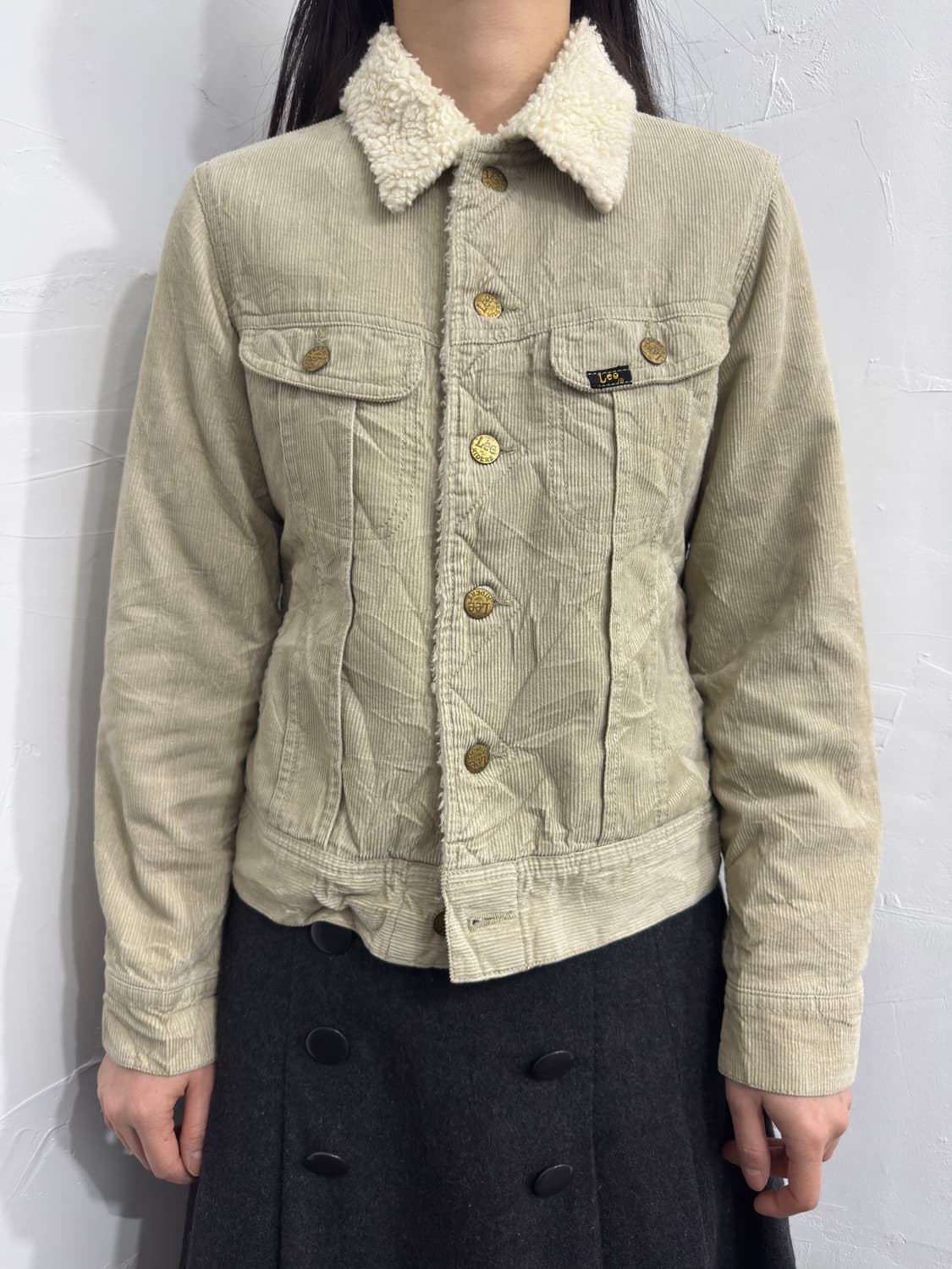 Lee storm rider beige corduroy jacket 상품이미지1