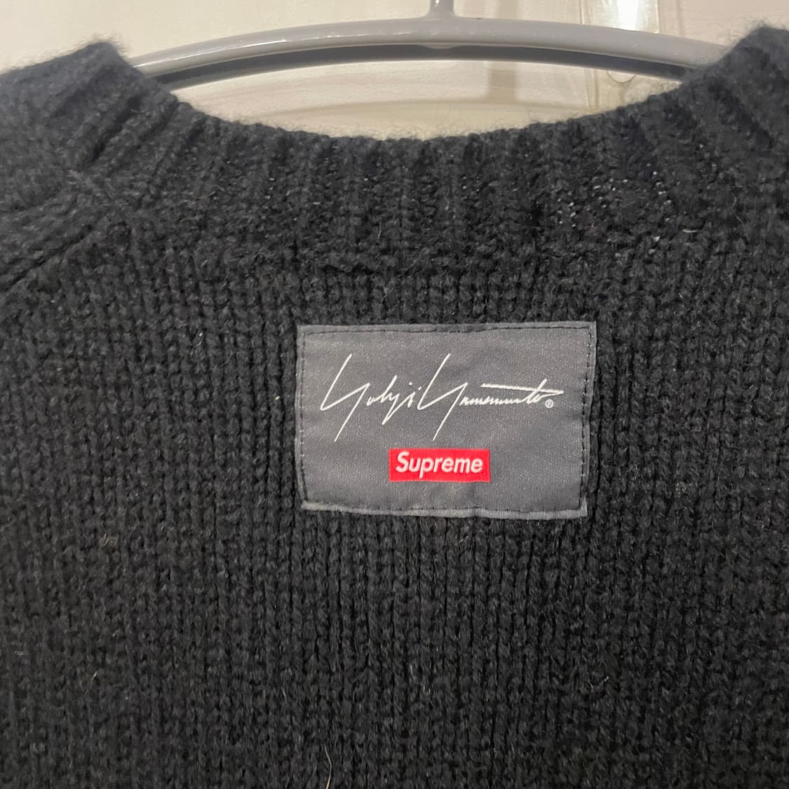 슈프림 요지야마모토 양귀비 니트 L 상품이미지5