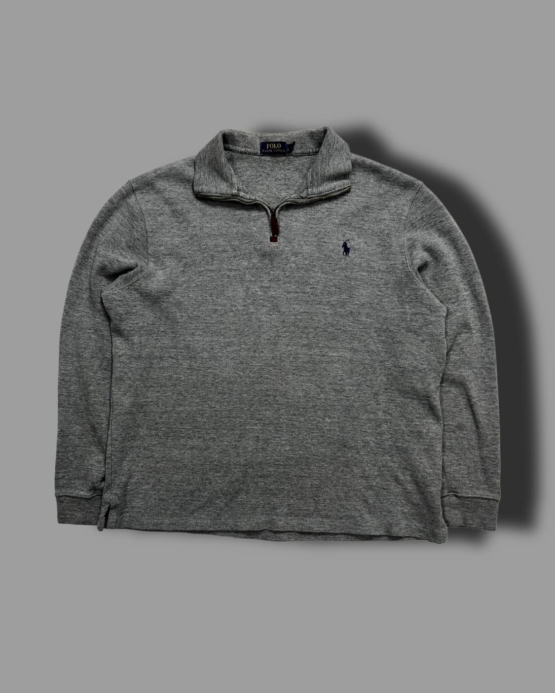 폴로 랄프로렌 그레이 하프집업 L 상품이미지4
