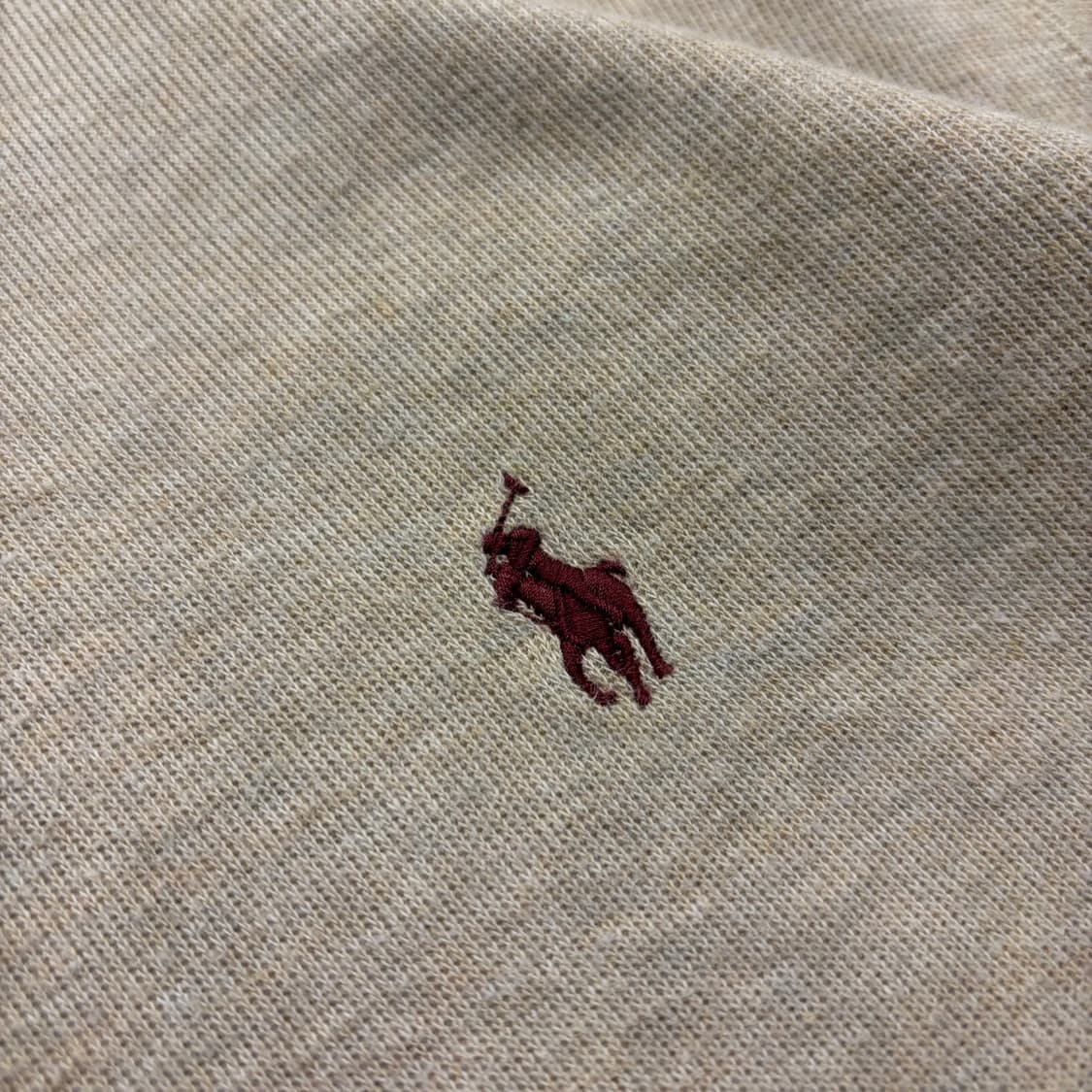 [XL] 폴로 랄프로렌 하프집업 스웨트 셔츠 베이지 C144 상품이미지7