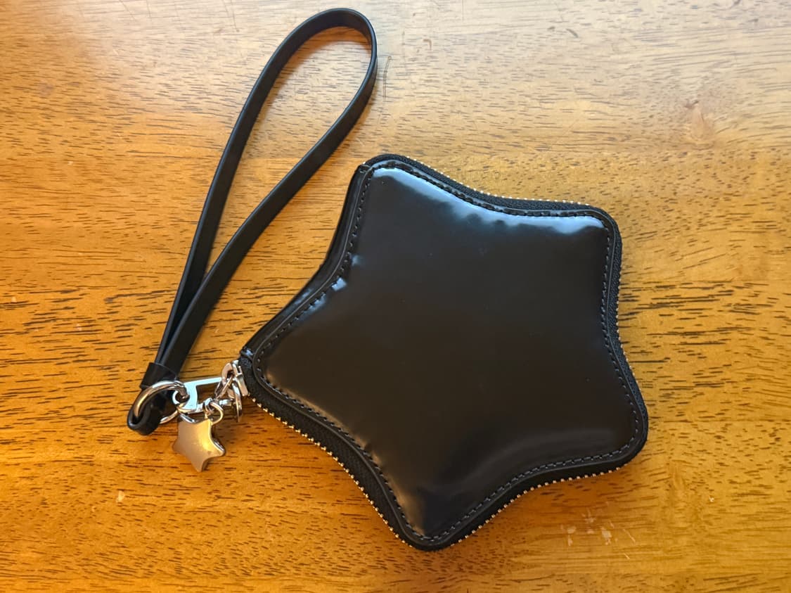 샌디리앙 Star Pouch in Black 상품이미지3