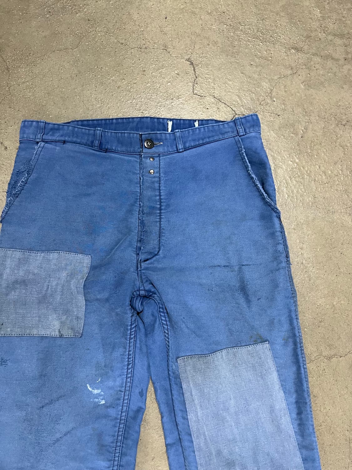 OLD VINTAGE HARD FADED 프렌치몰스킨워크팬츠 상품이미지7