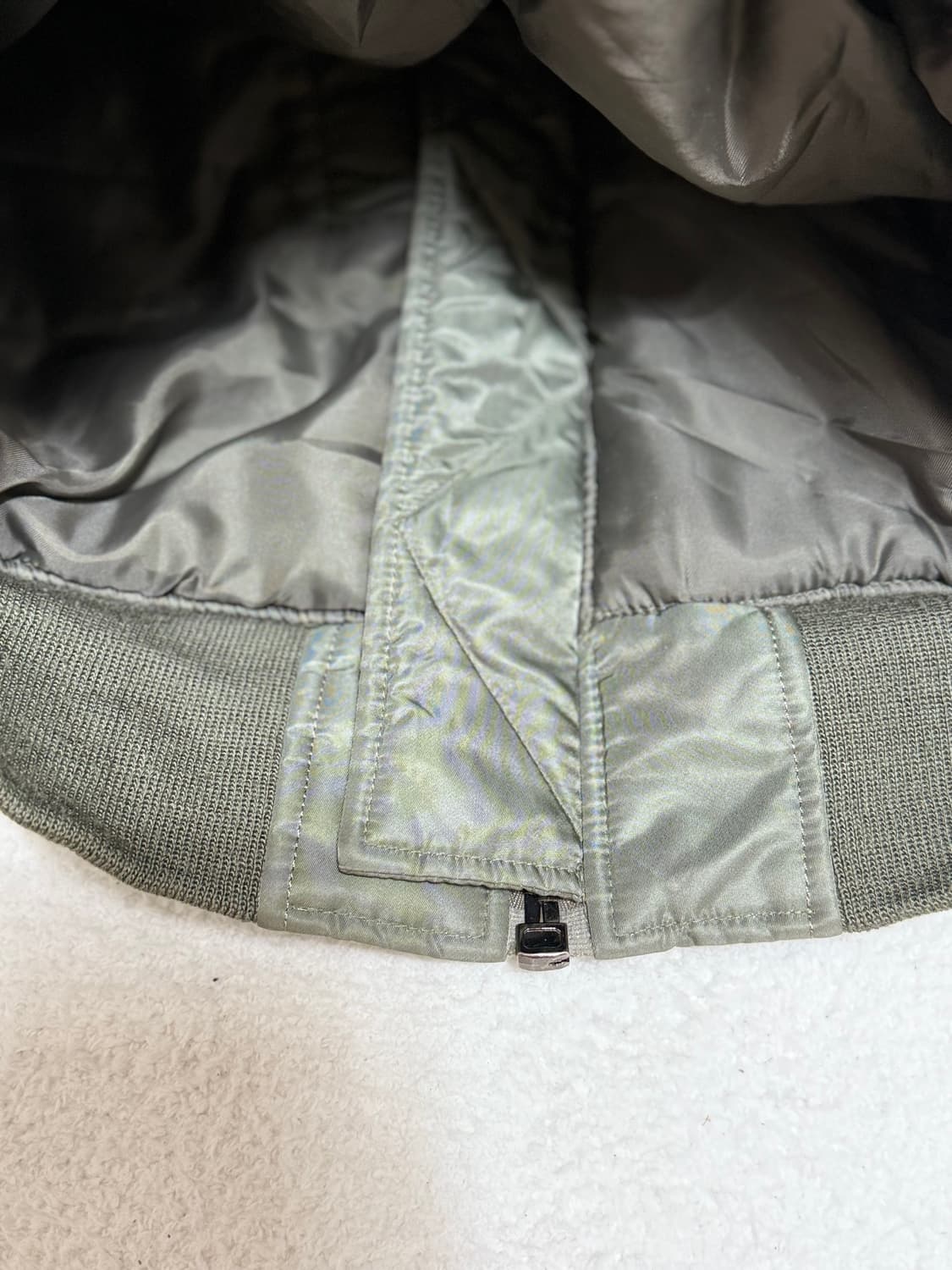 항공 MA-1 항공점퍼 카키 L 사이즈 상품이미지8