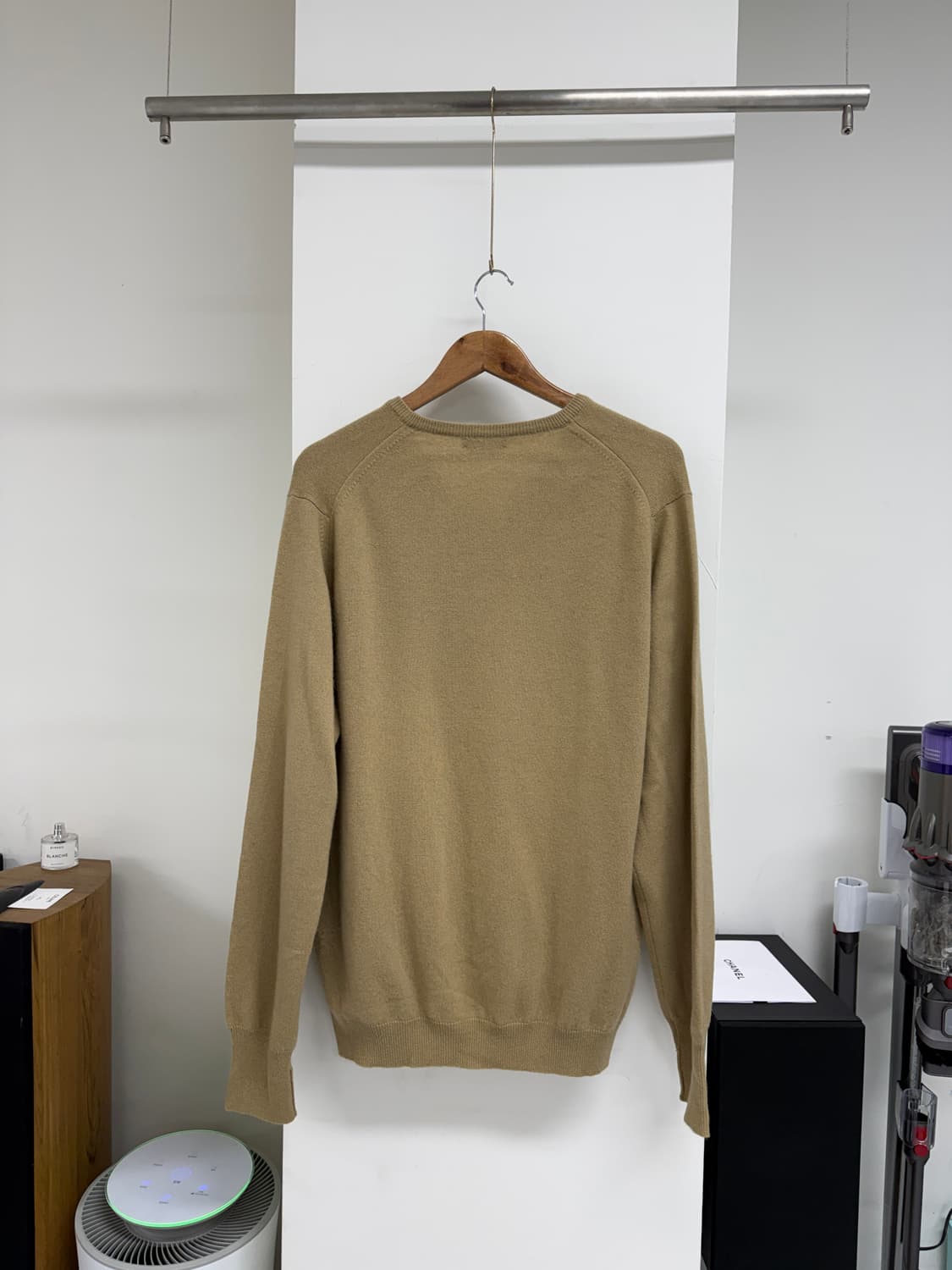 버버리 캐시미어 100% 브이넥 니트 상품이미지2