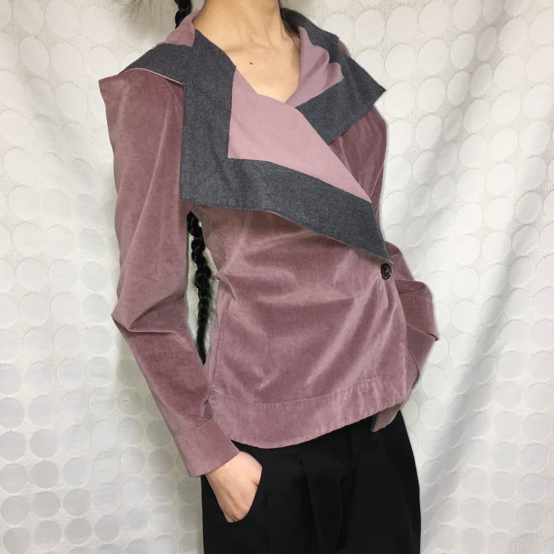 비비안 웨스트우드 벨벳 재킷 상품이미지3