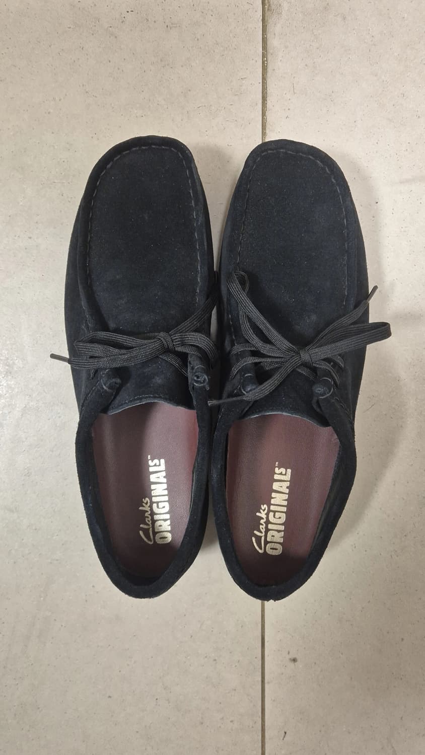 클락스 왈라비 고어텍스 블랙 uk8.5 상품이미지1