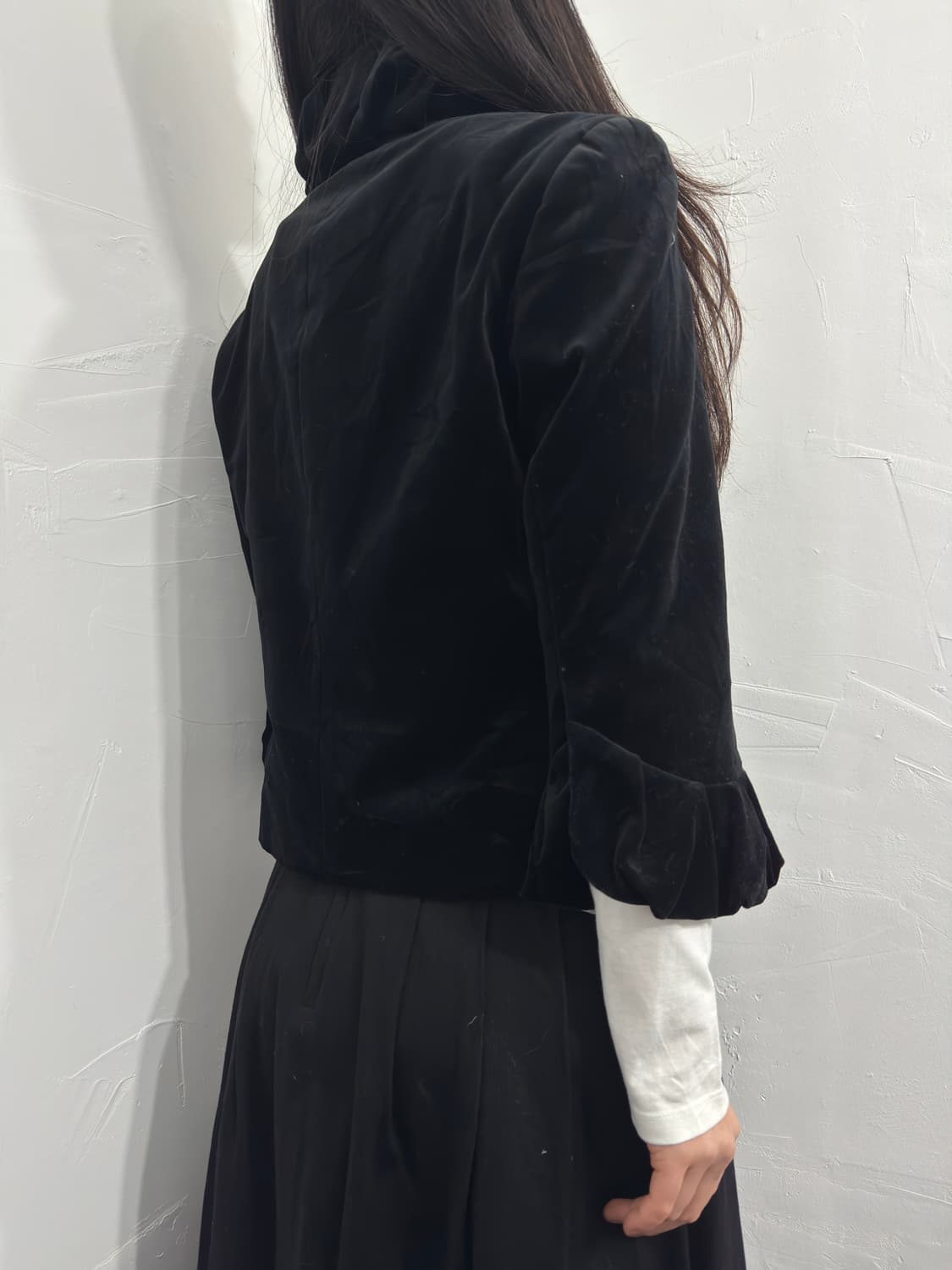 hiroko bis velvet design jacket 상품이미지4