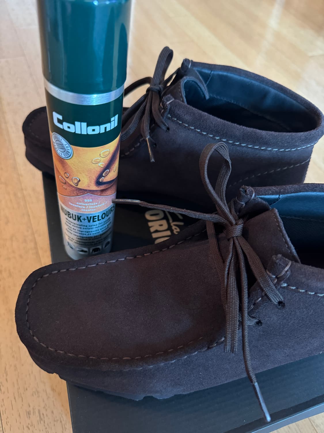 [270]클락스 왈라비 부츠 다크 브라운 상품이미지5