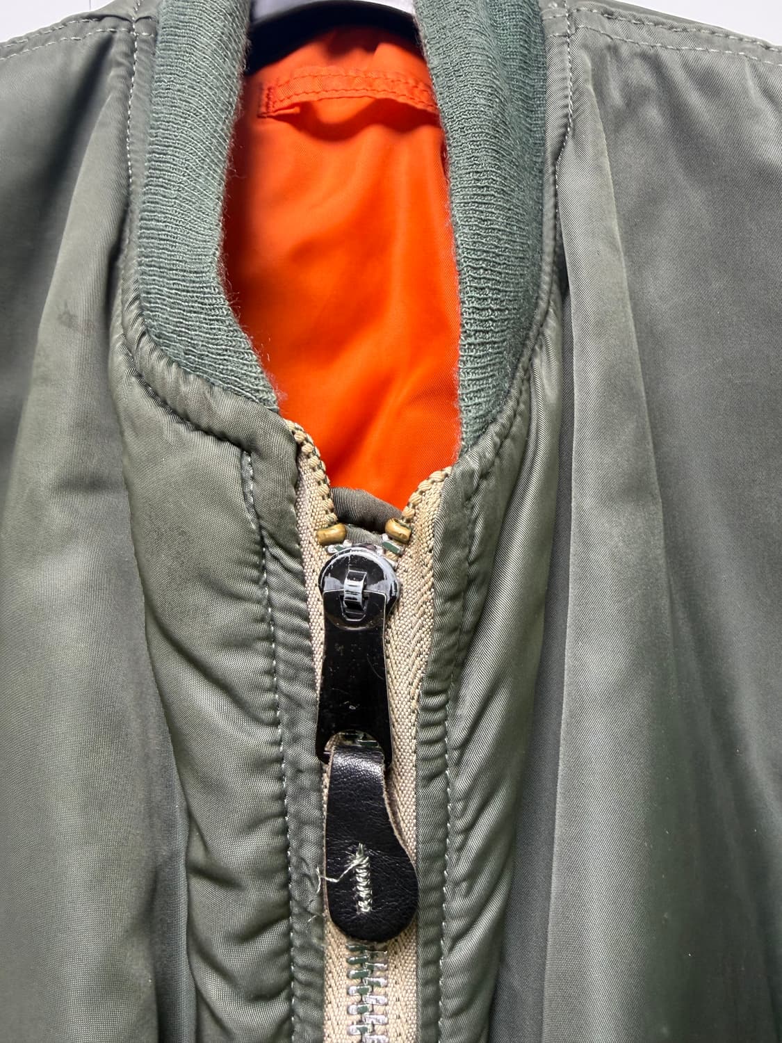 90s 알파인더스트리 ma-1 L사이즈 상품이미지4