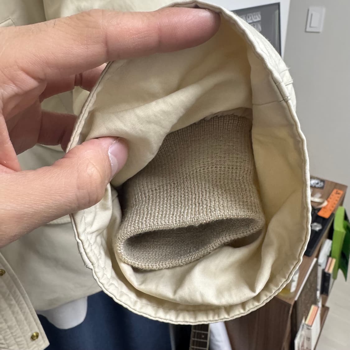 2사이즈) 헤릴 CWU-8/P 아이보리 패딩 상품이미지8