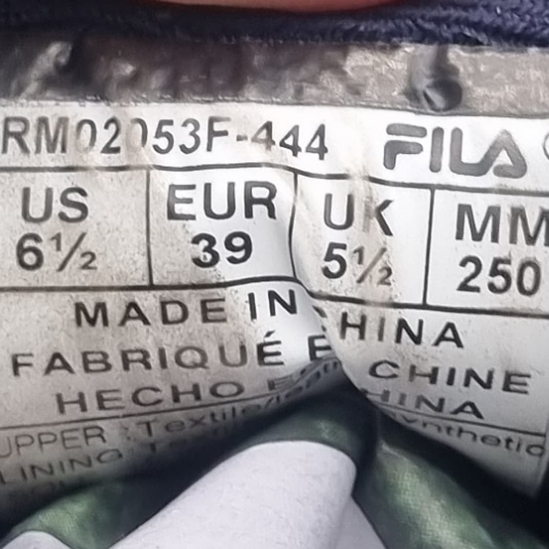 휠라 레이플라이드 운동화 250 상품이미지6