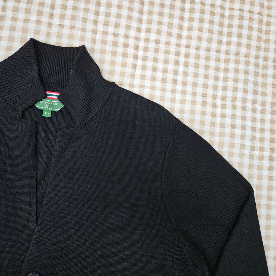 헨리코튼 골프 니트 가디건 남자100 상품이미지3