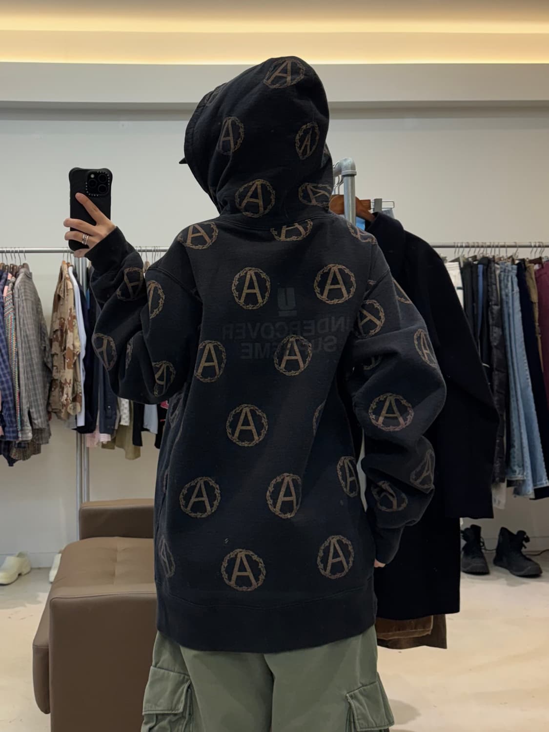 슈프림x언더커버 아나키 후드티 상품이미지5