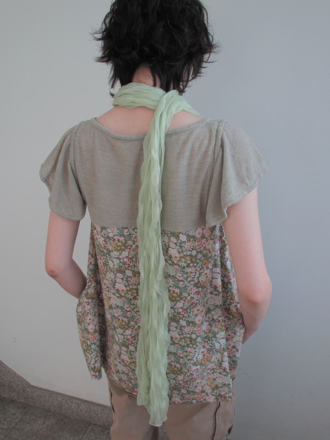 Micherim cotton linen blouse 상품이미지4