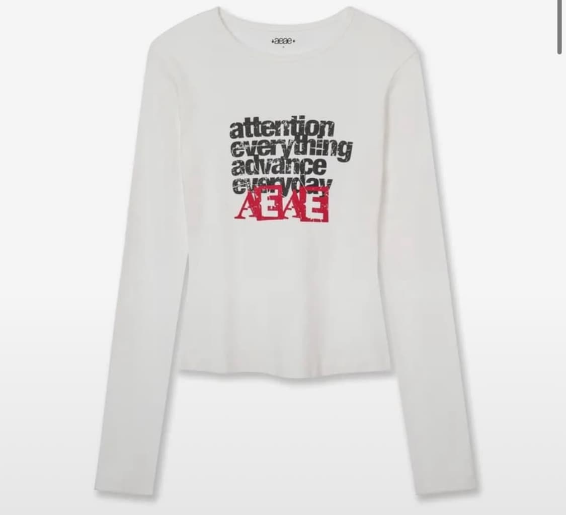 AEAE attention L/S 상품이미지1