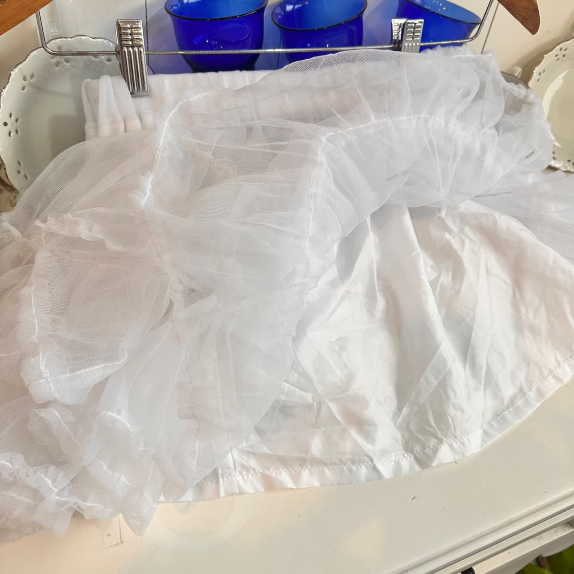 화이트 캉캉 튜튜 스커트 페티코트 상품이미지4
