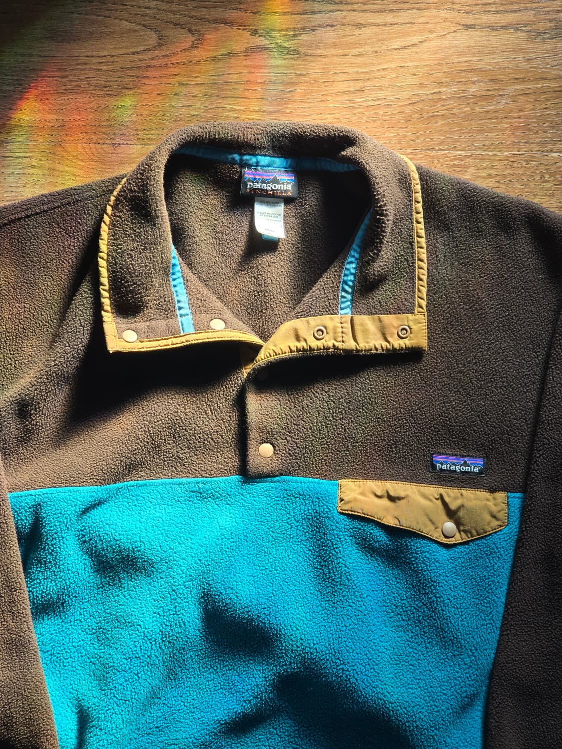 파타고니아 신칠라 스냅티 틸 브라운 L 헤비웨이트 상품이미지1