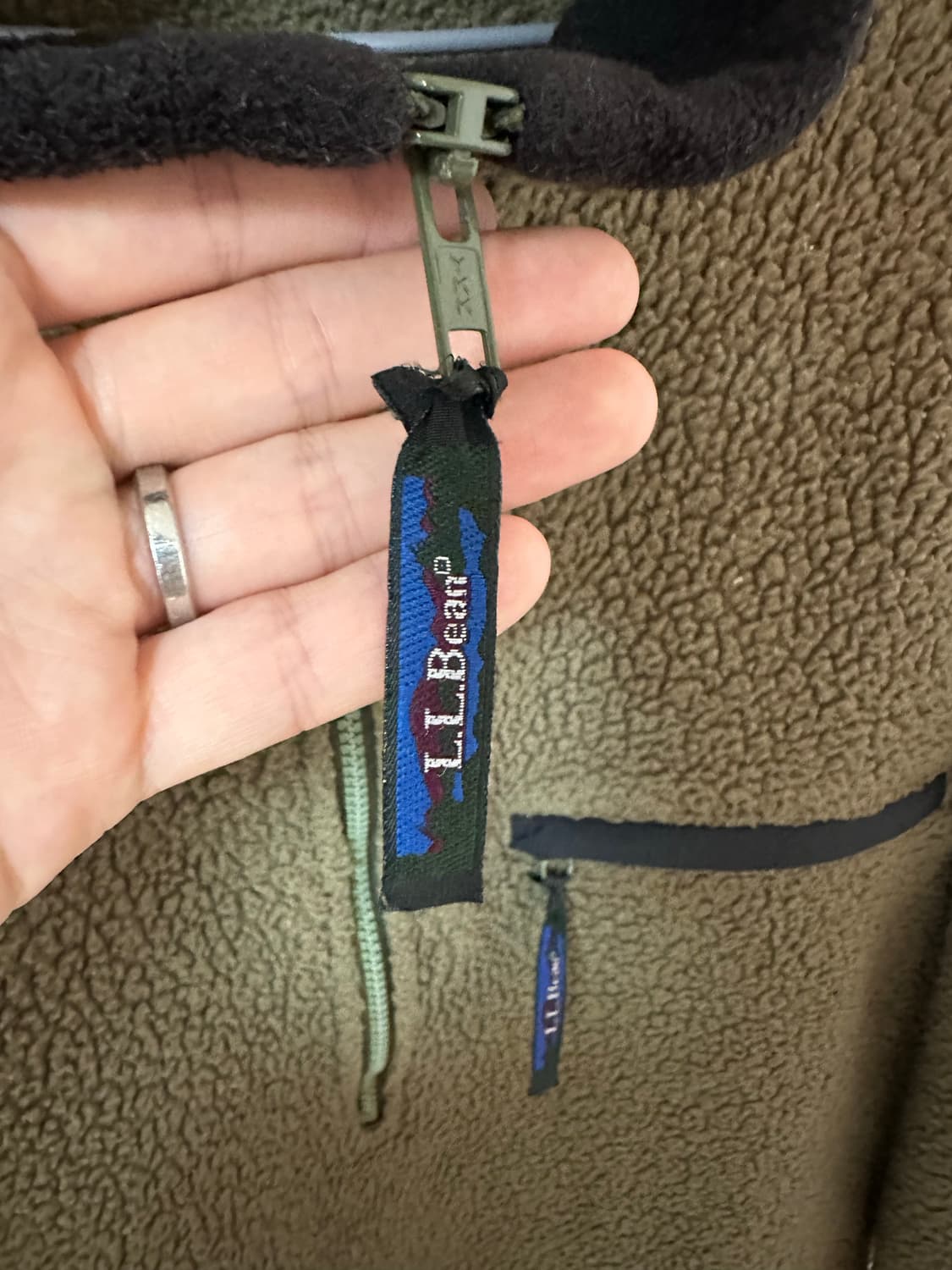 80s 빈티지 엘엘빈 플리스 ll bean fleece 상품이미지5