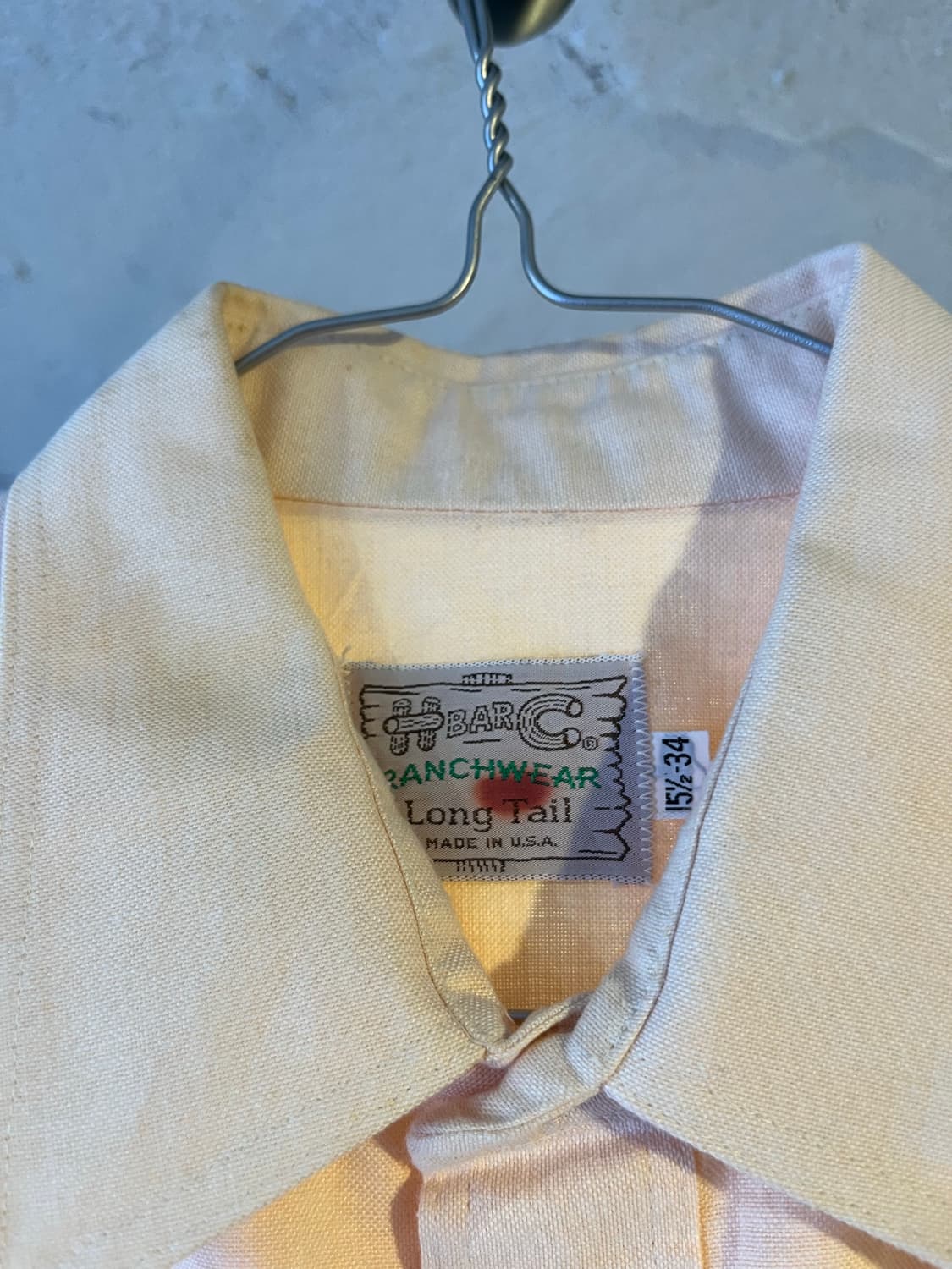 H Bar C 랜치웨어 라이트 피치 웨스턴 셔츠 상품이미지3