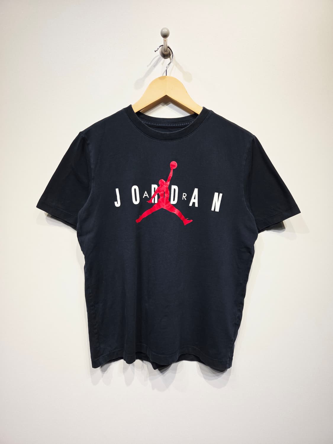 나이키 조던 에어 점프맨 워드마크 반팔 티셔츠 블랙 상품이미지2