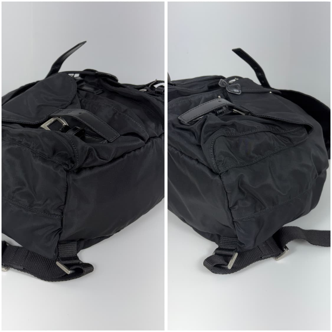 프라다 나일론 투포켓 미듐 백팩 상품이미지9