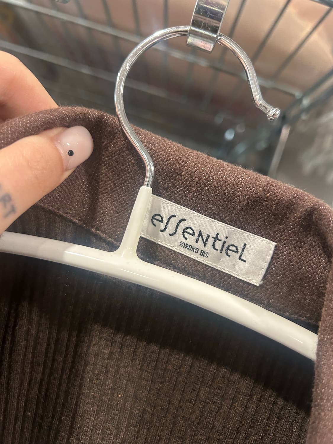 Essentiel HIROKO BIS 히로코 비스 브라운데님 자켓 상품이미지4