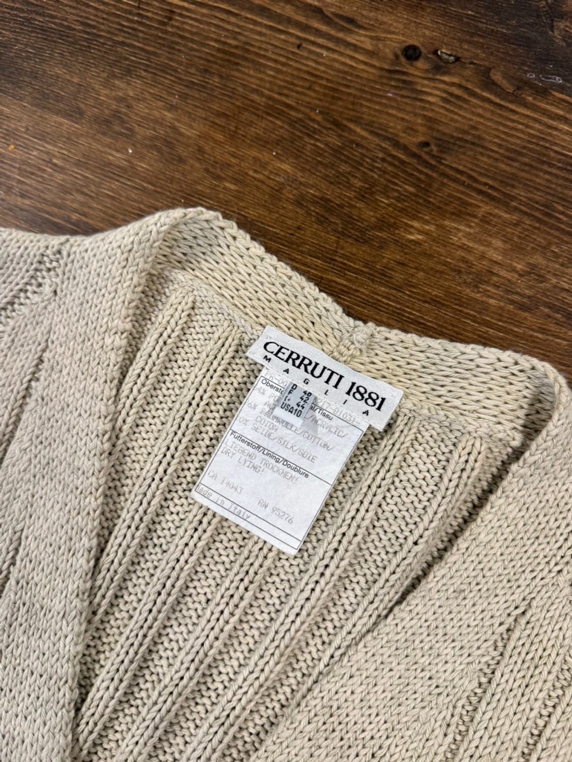 80s 세루띠 가디건 55~66 상품이미지7