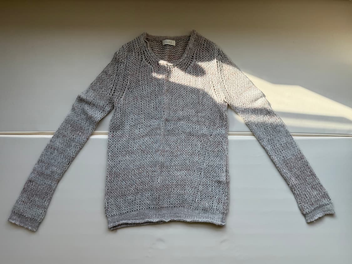 TIME 니트 90사이즈 타임 한섬 스웨터 여성상의 탑 상품이미지1