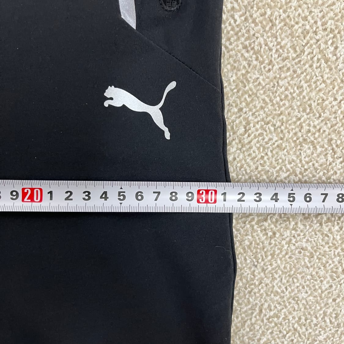 [L] 퓨마 블랙 트레이닝 팬츠 츄리닝 0107M1 상품이미지7